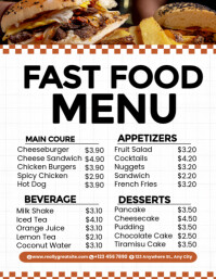 Special Food menu Flyer template