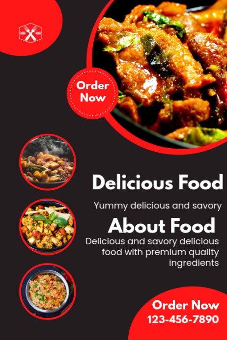 Plantilla de Special Food Menu Poster | PosterMyWall