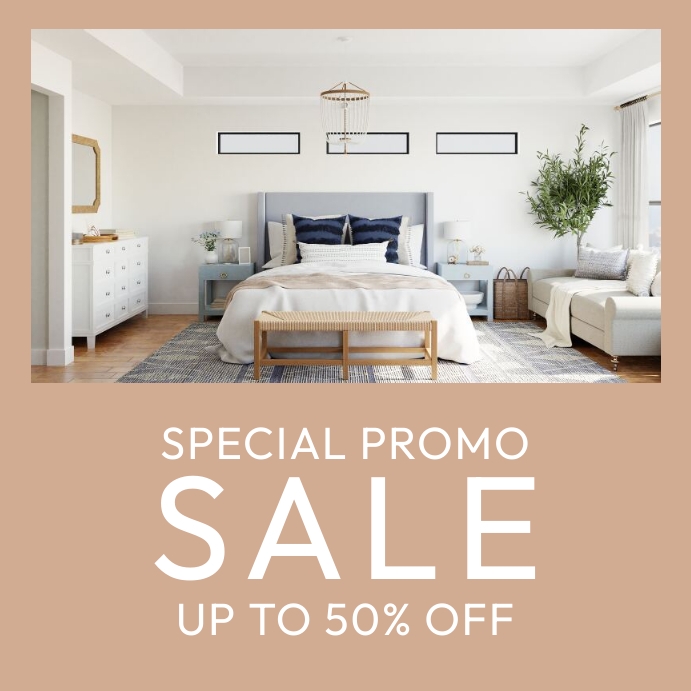 Special Furniture Promo Template PosterMyWall