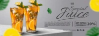 Special Juice Ads Facebook Cover Photo template