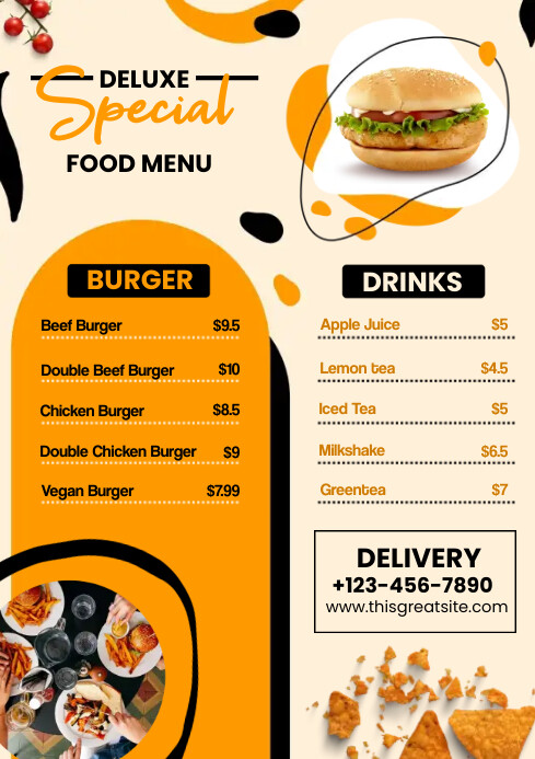 Special Menu Design Template | PosterMyWall