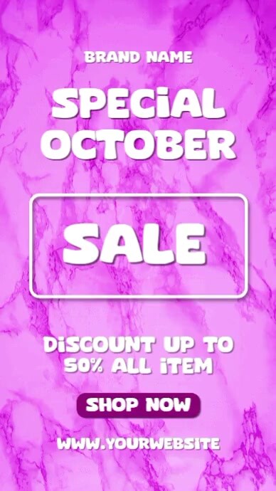Special October Sale Template | PosterMyWall