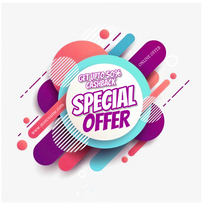 Offer Design Examples Special offer design square flyer Template | PosterMyWall