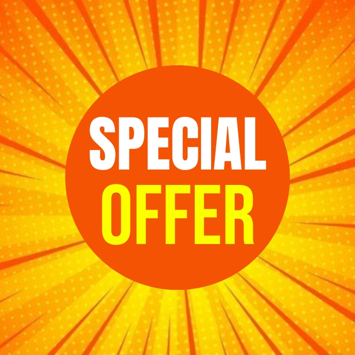 SPECIAL OFFER Template | PosterMyWall