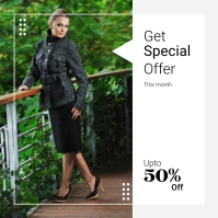 Special Offer Fashion Promo for Instagram template