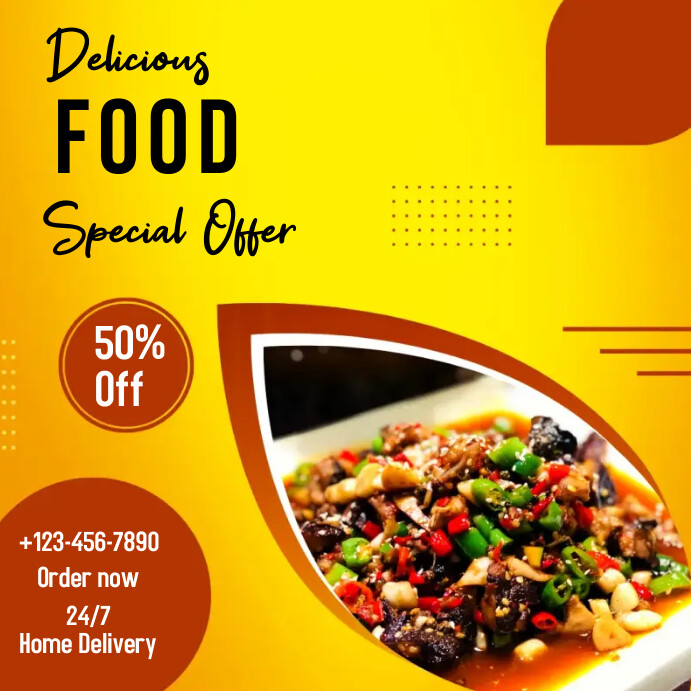 Special offer food menu Template | PosterMyWall