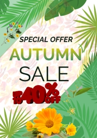 Summer Sale A4 Template | PosterMyWall