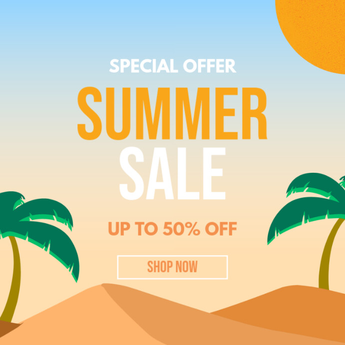 special offer summer sale Template | PosterMyWall