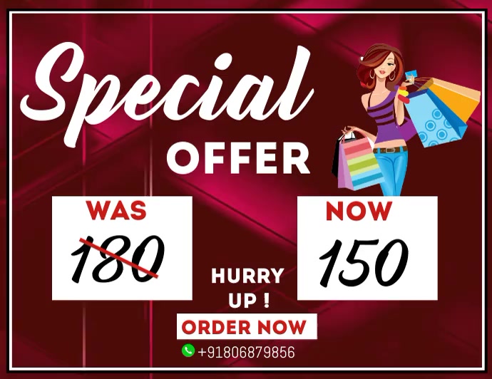 special offer template Flyer (US-Letter)