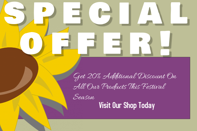 special offer template poster Iphosta