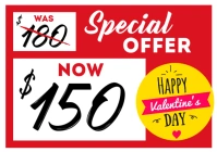 Special Offer was now price poster template A3