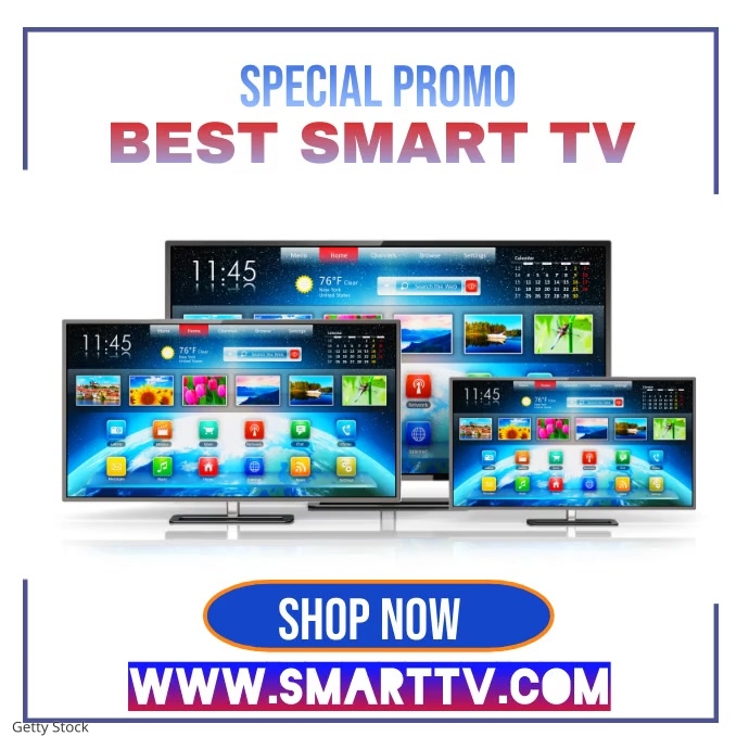 Special promo for the best smart tv Template | PosterMyWall
