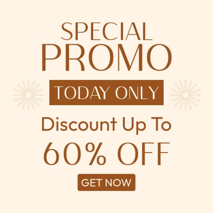 Promo Available Special Promo Offer Template | PosterMyWall