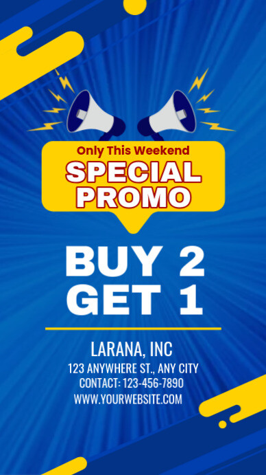 Contoh Promo November special promo template | PosterMyWall