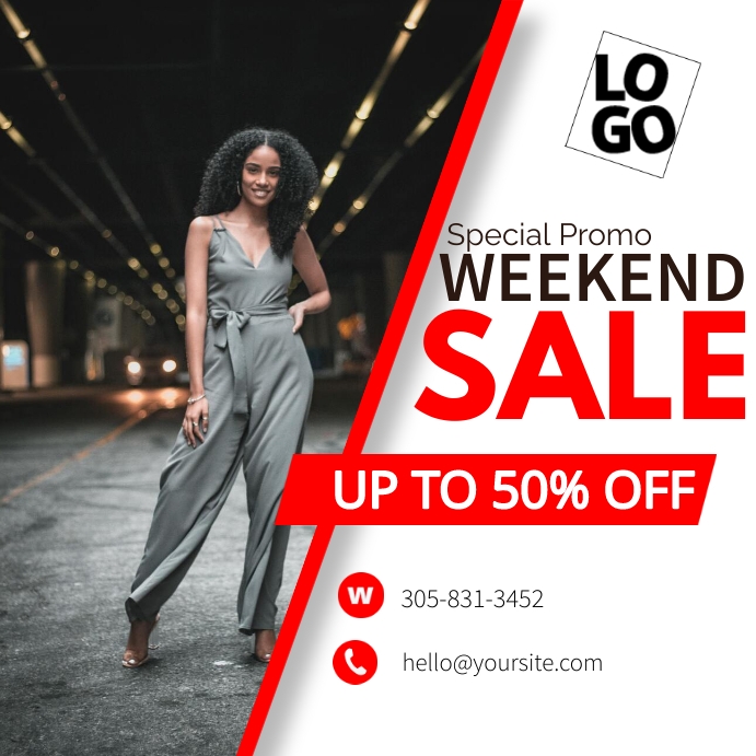 Special Promo Weekend Sale Template | PosterMyWall