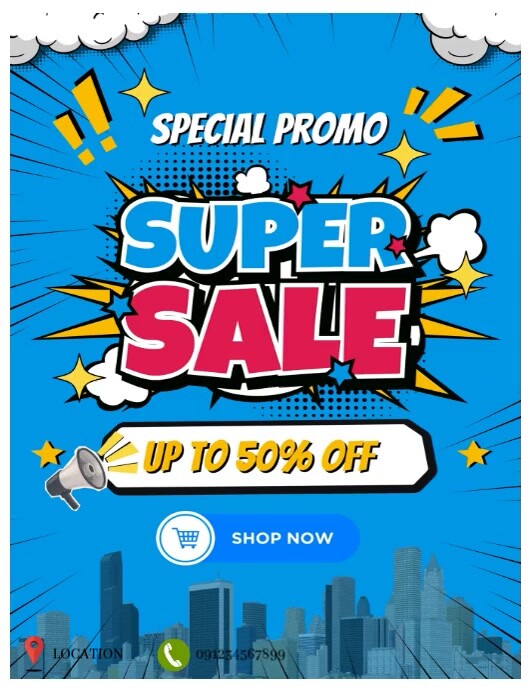 Item Promo Design special sale promo template | PosterMyWall