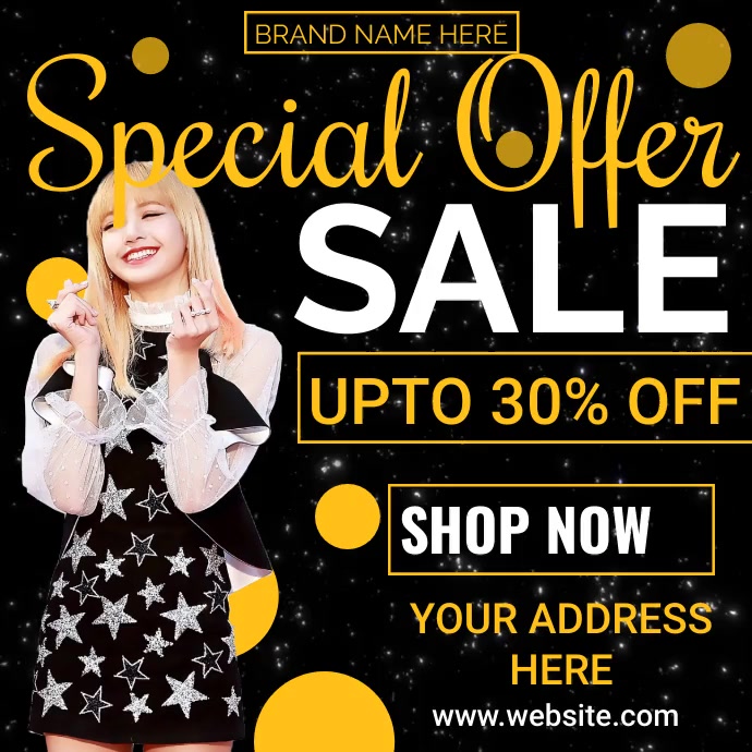 Plantilla de Special sale template | PosterMyWall