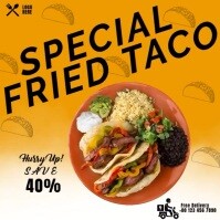 Specail Menu Toco Special Taco Menu Template | PosterMyWall