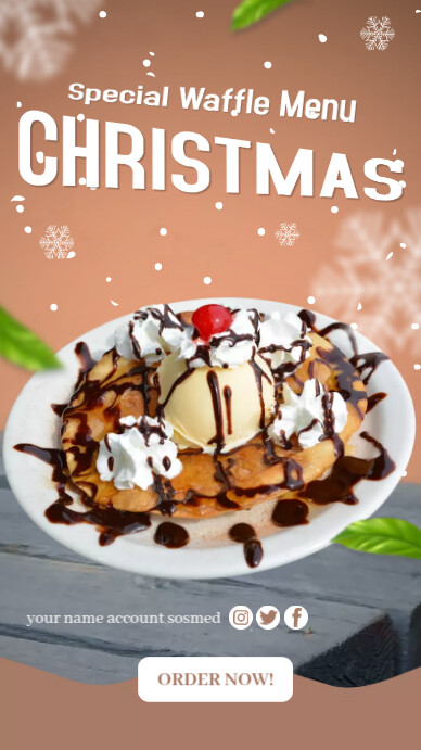 Waffle Menu User Interface Special Waffle Menu Template | PosterMyWall
