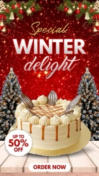 Special Winter Delight Instagram Story template