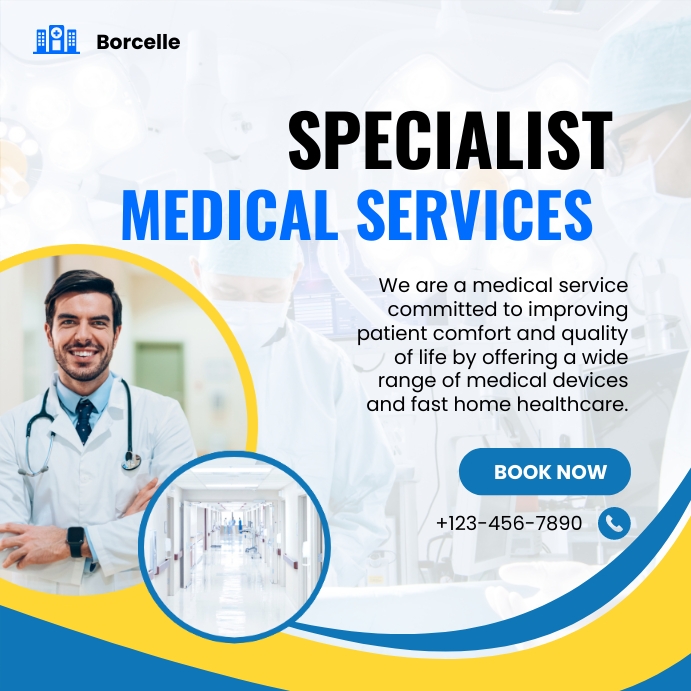 specialist medical services Template PosterMyWall