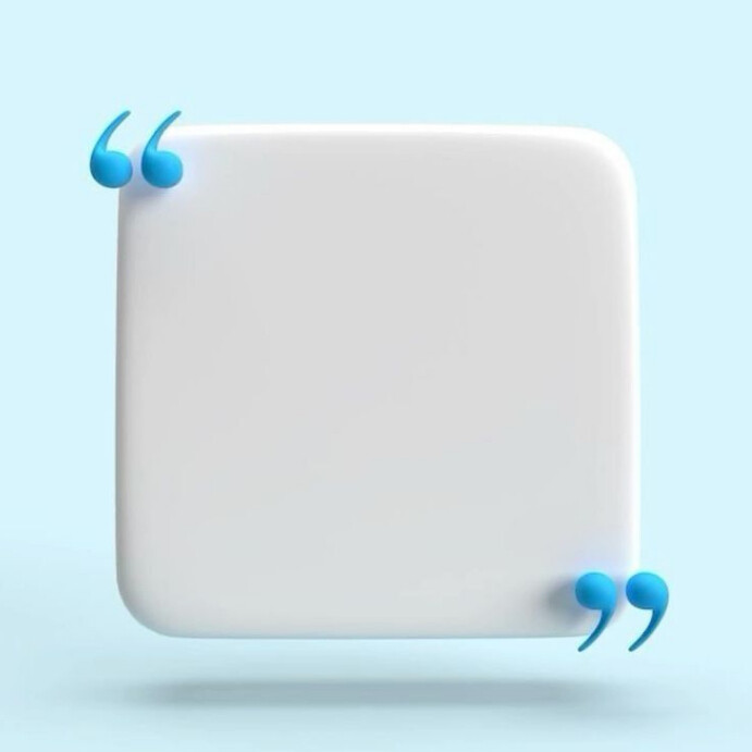Speech Bubble Quote template Instagram Post