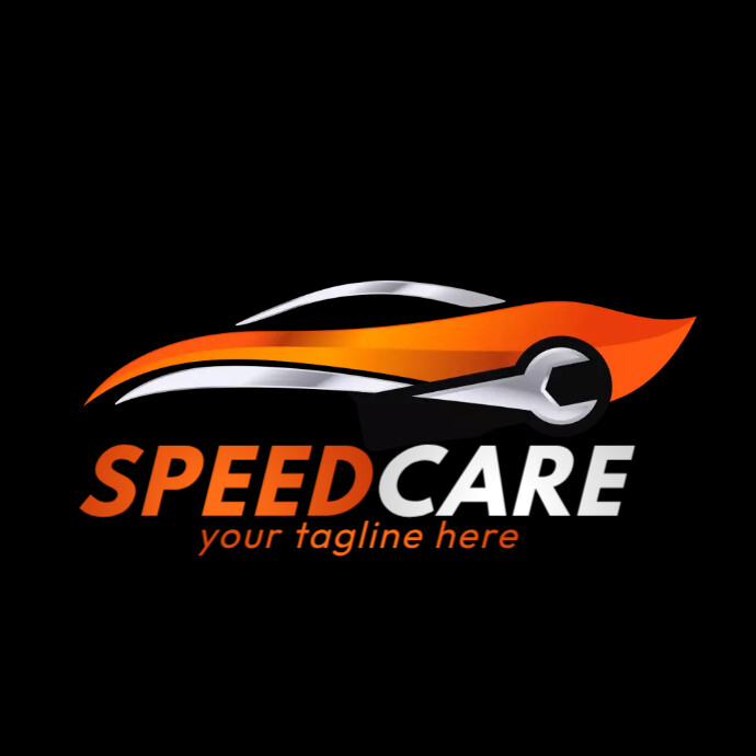 Speed Inforcement Logo Car Speed Logo Auto Speed Racing Car Logo Template Vector