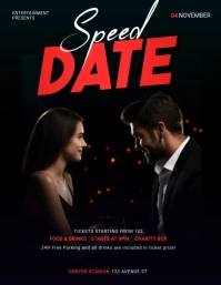 Speed Date flyer template
