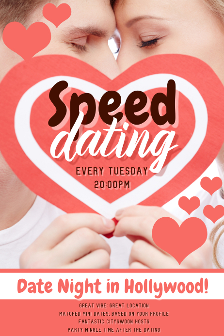Copy of speed dating | PosterMyWall