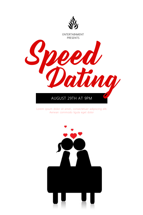 Copy of Speed Dating Flyer Template | PosterMyWall