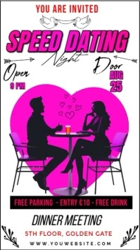 Speed Dating Instagram Story template