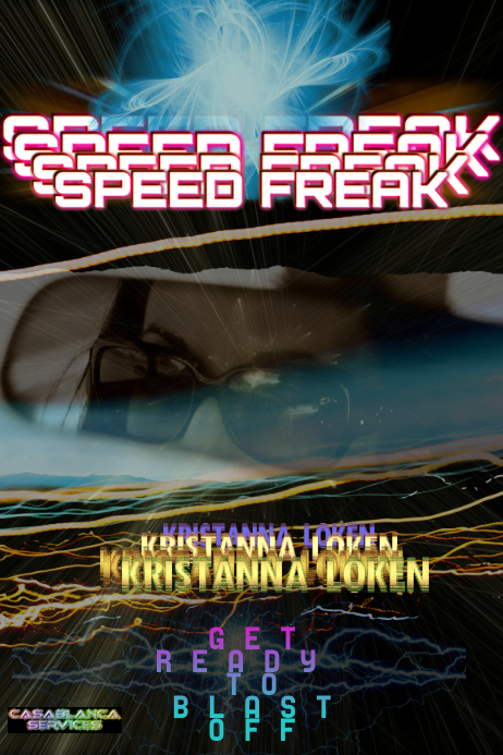 Plantilla de SPEED FREAK | PosterMyWall