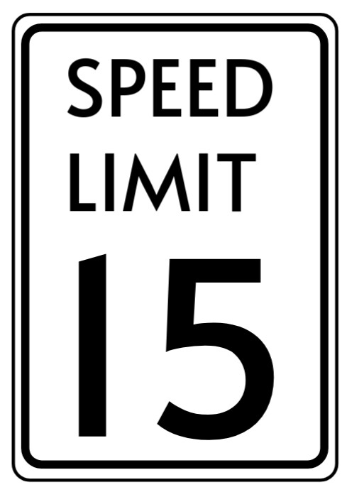 Copy of Speed limit sign | PosterMyWall