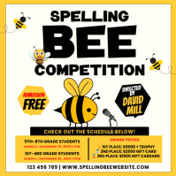 Spling Bee Spelling bee Template | PosterMyWall