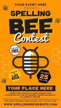 Spelling Bee Contest Instagram Reel template