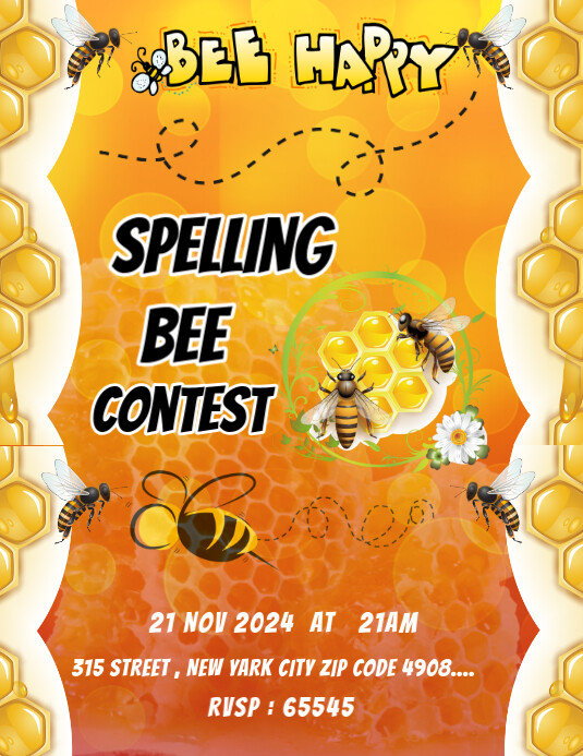 Spelling Bee Iflaya (Incwadi ye-US) template
