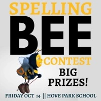 Spelling Bee Video Ad Template โพสต์บน Instagram