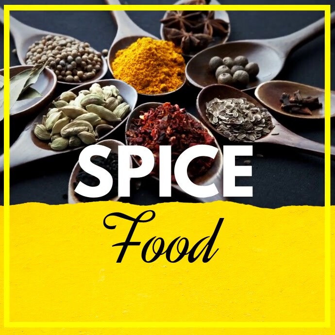 SPICE FOOD Template | PosterMyWall