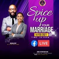 Spice up your marriage Instagram Post template