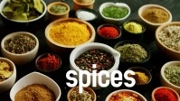 Spices varieties video YouTube Thumbnail template