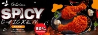 Spicy Chicken Best Deals Facebook Cover Photo template