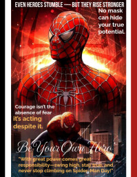 Spider-Man Day Flyer (US Letter) template