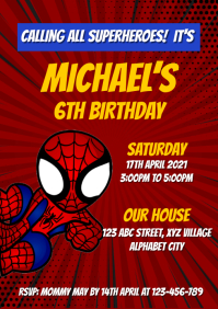 150+ spiderman Customizable Design Templates | PosterMyWall