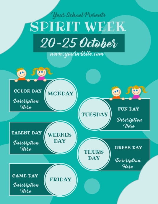 Spirit Week Signs at Stephanie Dampier blog