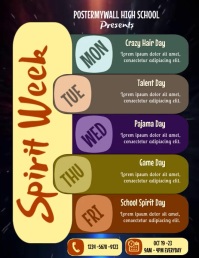 Spirit Week Cheer 106+ Free Spirit Week Video Poster Templates | PosterMyWall
