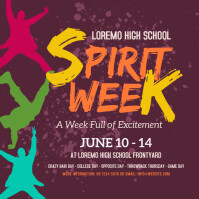 Spirit Week Design Design Free Spirit Week Templates | PosterMyWall