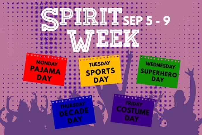 Spirit Week Template | PosterMyWall