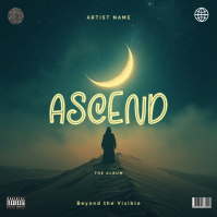 Spiritual Ambient Album Cover Template 专辑封面