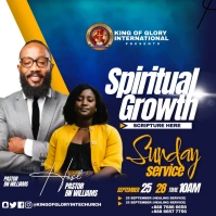spiritual growth Instagram Post template