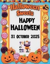 Spooky celebration Folder (US Letter) template